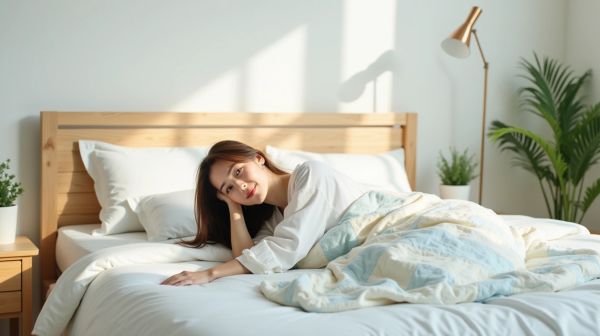 Profitez de nuits fraîches avec une couette d'été légère